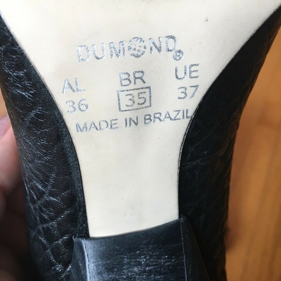 Dumond Genuine Leather Made in Brazil 6.5 - Picture 4 of 4